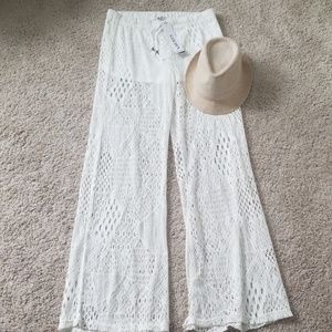 New White Beach Pants